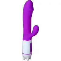 Bossoftoys – Julia – G spot & clit stimulator Vibrator – Trendy Design – 19 cm – 36 function – 5 speed – Paars – 26-00125 – gave cadeau box