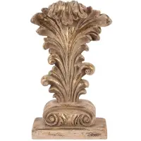 Baroque - Decoratief beeld of figuur - Pilaar resin 25 cm - 25x13.5x7 - Polyresin
