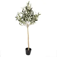 Clayre & Eef Kunst Olijfboom 90 cm Groen Kunststof