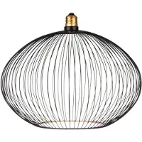 Segula Unieke lichtbron Floating Filo zwart - 6W - E27 - 450lm - 2200K - Ø 30cm