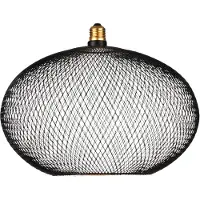 Segula LED lamp E27 | Floating Cage | Oval 300 | Filament | Zwart | 2200K | Dimbaar | 6W (32W)