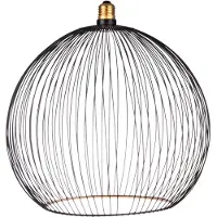 Segula LED lamp E27 | Floating Filo | Globe G300 | Filament | Zwart | 2200K | Dimbaar | 6W (39W)