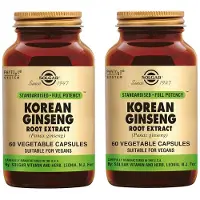 Solgar Ginseng Korean Root Extract 2x60 St Capsules