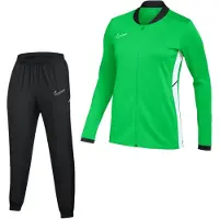 Nike Academy 25 Trainingspak Full-Zip Kids Groen Zwart Wit
