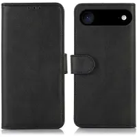 Mobigear Telefoonhoesje geschikt voor Apple iPhone Air Hoesje | Wallet Bookcase Portemonnee | Pasjeshouder voor 3 Pasjes | Telefoonhoesje voor Pinpas / OV Kaart / Rijbewijs - Zwart