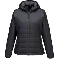 Portwest Professional Hooded Insulated Baffle Jacket S613 Regular Fit Dames | Maat: XS