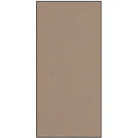 vidaXL Deurmat Beige en Zwart 120 x 250 cm 100% Polyamide