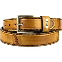Mayura Boots Mayura Belt 925 Whisky Cowboy Western 4 cm Brede Jeans Riem Verwisselbare Gesp Glad leder