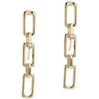 Otazu Rectangular Earrings Size: OS | Earrings Outlet | Dames | Goud