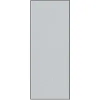 vidaXL Deurmat Grijs en Zwart 120 x 300 cm 100% Polyamide