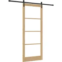 vidaXL Schuifdeur Anders ORKDAL Bruin 93 x 232 cm