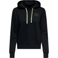 ONLY Sweatshirt 'ONLNoli' goudgeel / zwart