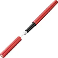 Pelikan Ineo - vulpen - Fiery Red - rood - in metalen etui