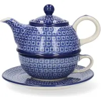 Bunzlau Castle Theepot Blue Diamond Tea for One 600 ml
