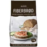 Sukrin | Broodmix | Fiberbrød | 1KG | 1000g