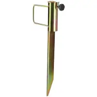 Gerimport parasolharing - metaal - H45 cm - D5 - parasolanker/boor/houder