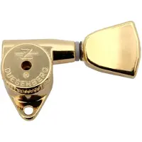 Duesenberg MZT33G Z Tuner 3+3 Tulip Gold - Stemmechaniek voor gitaar