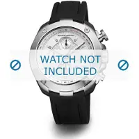 Buddha to buddha horlogeband 39mm / BTB.F.R.CH.02 Rubber Zwart 19mm