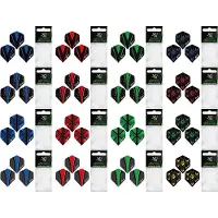 Xqmax Dart Flights - Multipack - 16 Sets - 48 Stuks - Extra Stevig - Darts Flights - Cadeau