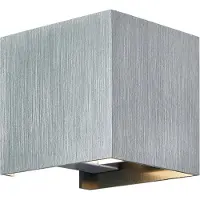 Fantasia TOKO wandlamp geborsteld staal - G9 - max 40W