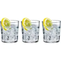 Bormioli Rocco 9x Stuks waterglazen/sapglazen 370 ml - Bodega - Drinkglazen -