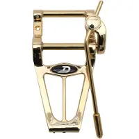 Duesenberg Diamond Deluxe Tremola goud, lang - Gitaaronderdeel