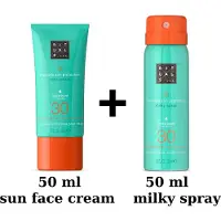 RITUALS of Karma - Travel Duo Set - Sun Face Cream 30 SPF 50 ml , Milky Spray 30 SPF 50 ml