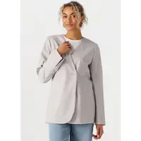 Modstrom Dames Blazers Heartmd Fitted Blazer - Lichtgrijs - Maat S