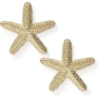 Notre-V Dames Sieraden Earring Sea Star - Goudkleurig - Maat ONESIZE