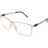 Porsche Design P8276 57/16/145 Lichtgouden Metalen Bril UNISEX P8276