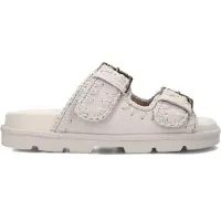 Mou Dames Slippers Low Bio Sandal 2buckles Monoch - Grijs - Maat 36