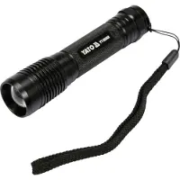YATO Oplaadbare zaklamp - Yato - XP-G3 CREE - 6W - 500 lm - Bereik 200 m - 3 verlichtingsmodi - Zoom