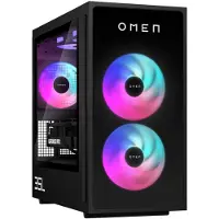 HP OMEN 35L Gaming desktop - GT16-0114nb - Black Glass Bezel - RTX 5060 Ti - Ultra 7 met 240mm RGB waterkoeling
