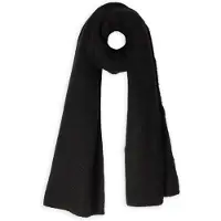 SELECTED WOMEN Dames Sjaals Slfmaline Knit Scarf - Zwart - Maat ONESIZE