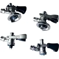 Ich-zapfe Fustkoppeling Set - Bierfust koppeling voor verschillende soorten fust - Inclusief Type A, S, M, D - Ideaal voor Bars, Biertuinen en Thuisgebruik