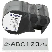 Brady M5C-1500-584 plastic labels zwart op wit 38,1 mm x 6,1 m (origineel)