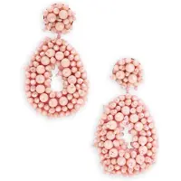 Notre-V Dames Sieraden Earring Beats - Roze - Maat ONESIZE
