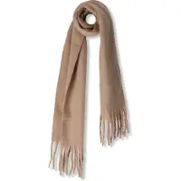 Modstrom Dames Sjaals Arismd Scarf - Beige - Maat ONESIZE