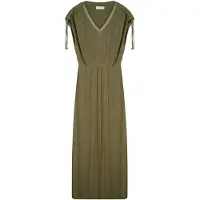 Deeluxe Zomerjurk 'Rosajane' kaki