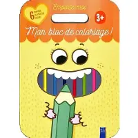 Yoyo Books MON BLOC DE COLORIAGE (COUV.JAUNE) (3 ANS)