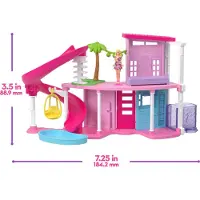 Barbie Mini BarbieLand, HYF44, met 4 rokken/jurken
