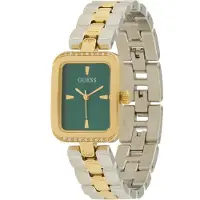 GUESS Analoog horloge 'Isla' goud / spar / zilver