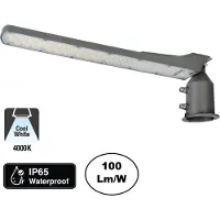 LED line - LED Straatlamp IP65 - 100W 100lm p/w - 4000K 840 - Grijs