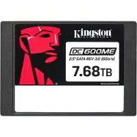 Kingston DC600ME - SSD - Voor diverse toepassingen - Versleuteld - 7,68 TB - Intern - 2,5" (6,4 cm) - SATA 6Gb/s - 256-bits AES-versleuteling - TCG Opal Encryption 2.0