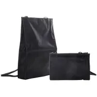 Allocacoc DesignNest FoldBag - Laptoptas - Zwart