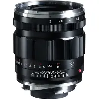 Voigtländer APO-Lanthar 35mm F/2 ASPH Leica M Mount zwart