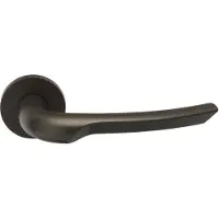 Formani Rivio by Gensler GL102-G deurkruk geveerd op rozet - brons