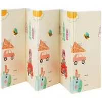 Juskys Kinder Speelmat / Speelkleed Lina - 180 x 200 cm - Wit