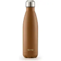 Blumtal Thermosfles - Met dubbele wand - Thermosbeker Koffie, Thee en Koele dranken - Travel Mug - 500ml - Pumpkin Spice - Oranje
