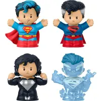 Little People Mattel DC Comics Fisher-Price Collector Mini Figuur 4-Pack Superman: Through the Ages 7 cm Mini-Figuur